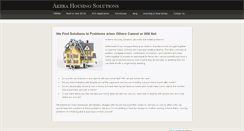 Desktop Screenshot of akerahomes.com